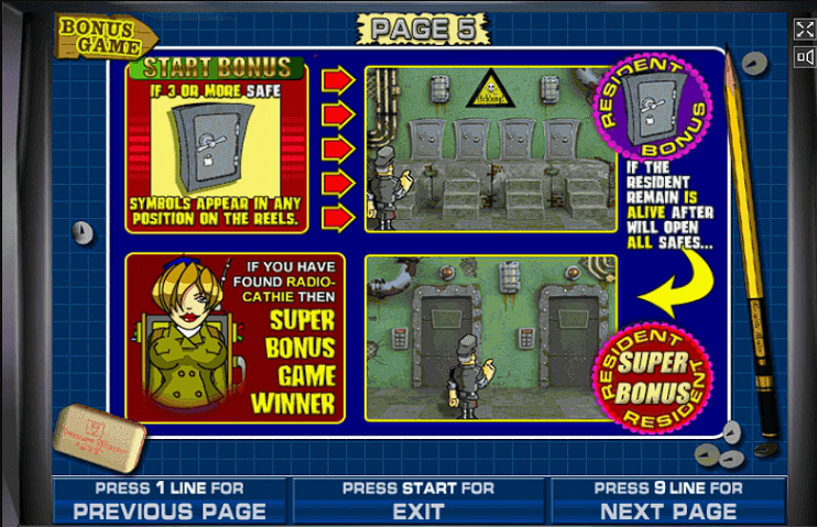 resident slot logo